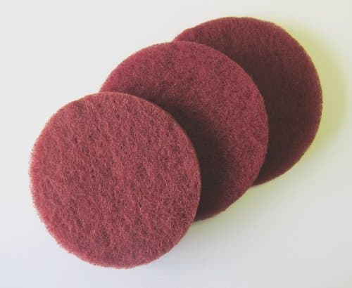 3-Pack Scouring Pad for Metapo Tokuyi Power Scrubber PS100 and PS200