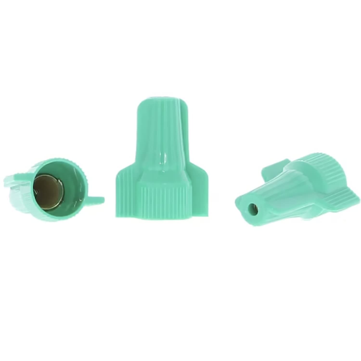 Ideal Electrical 773343 WingTwist Green Grounding Wire Connectors, (10/Bag)