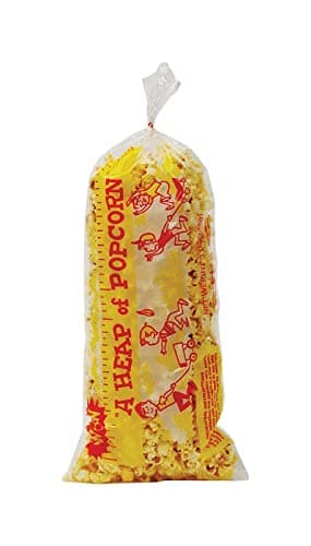 Gold Medal2125 Heap-O-Corn Popcorn Plastic Bag44; 1000 Count1,000