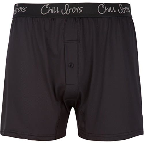 Chill Boys Performance Boxers for Men - Cool Comfortable, Breathable Men's Underwear. Soft Quick-Dry Boxer Shorts