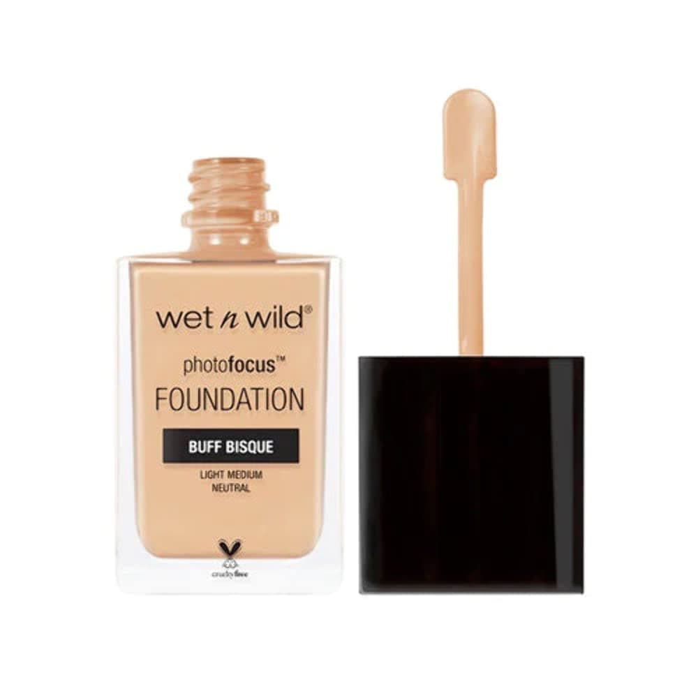 wet n wild Photo Focus Foundation, Buff Bisque, 1 Oz./30 ml