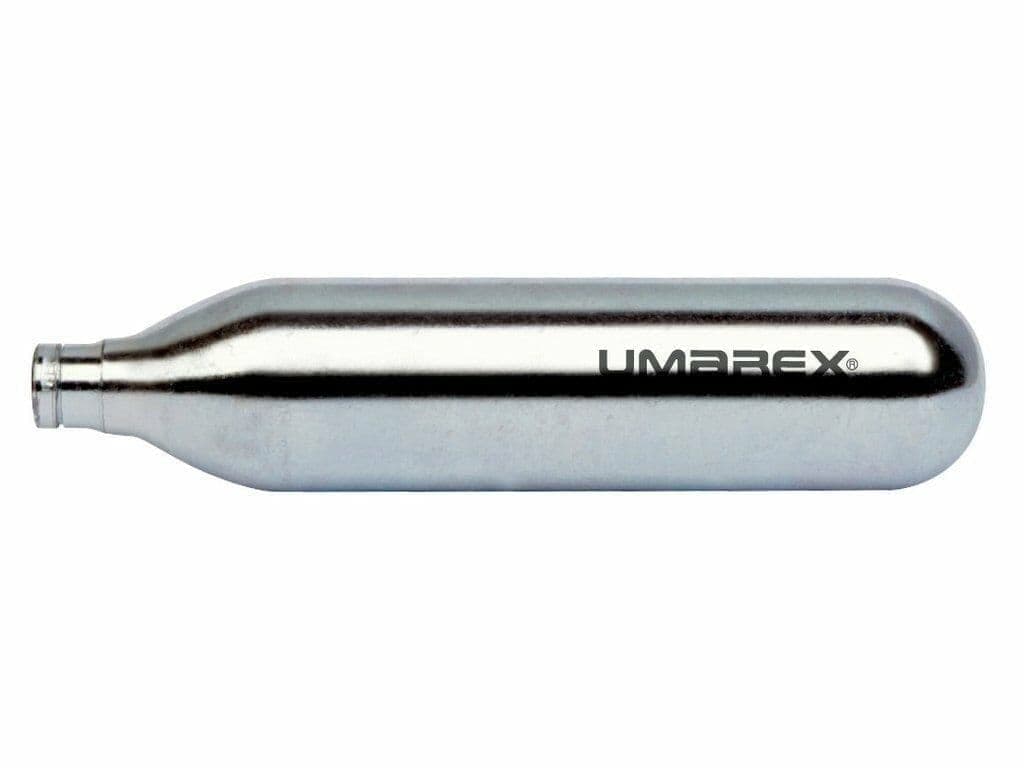 Umarex 12gram Airgun Co2 Cartridge 50 Pack - 12 gram Powerlets Bulbs Suits All Popular Co2 Pellet and BB Guns Inc. Crosman, Gamo and Swith Wesson, etc.