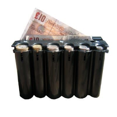 Oxycute GD Taxi Coin Dispenser Black With Note Holder