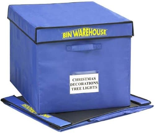 Bin Warehouse DFAE32FT4P Fold-A-Tote, 32-Gallon Size, 4-Pack: Closet Systems