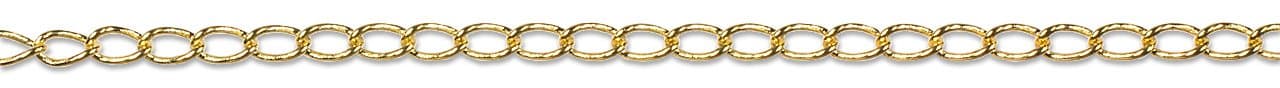 Cousin 14k Plated Gold Elegance Beads and Findings-Chain #2 18-inch 1/Pkg