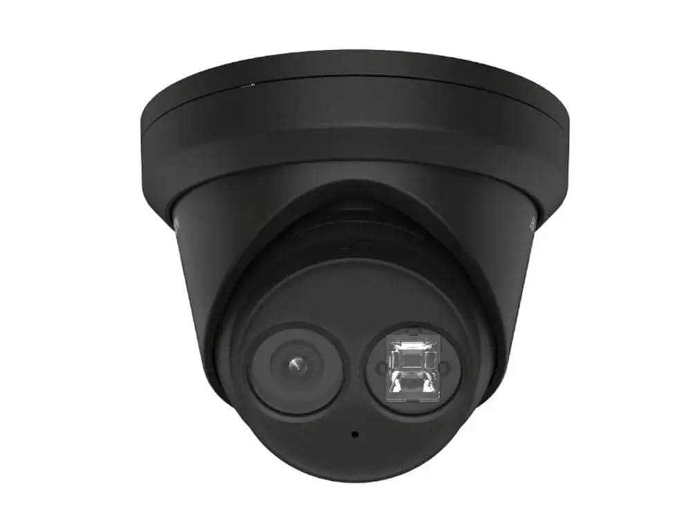 8MP IP POE CCTV CAMERA FULL 4K OUTDOOR TURRET 30M NIGHT VISION BLACK, 2160p