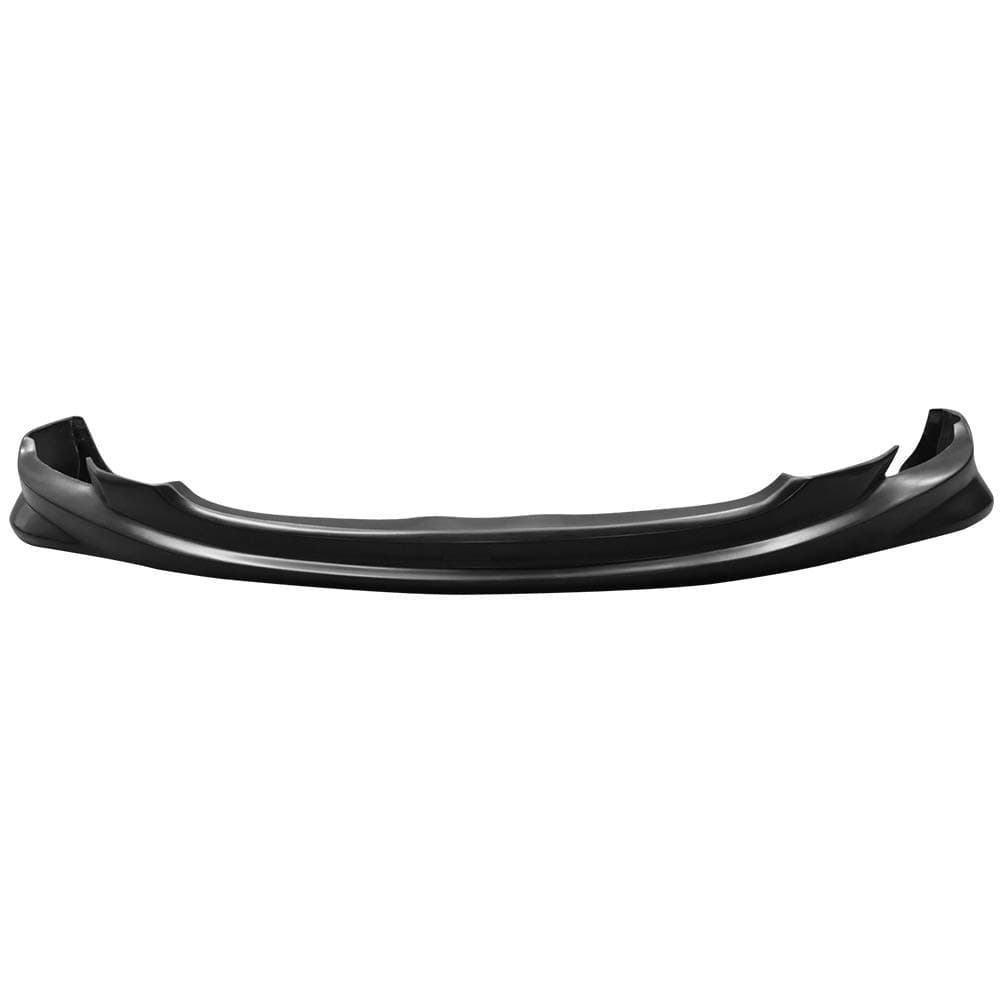 IKON MOTORSPORTS, Front Bumper Lip Compatible with 2009-2010 Toyota Corolla, K-Style PU Unpainted Black Front Lip Spoiler Splitter