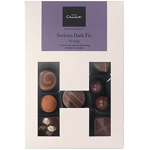 Hotel Chocolat The Serious Dark Fix H-Box - 155g (0.34 lbs)