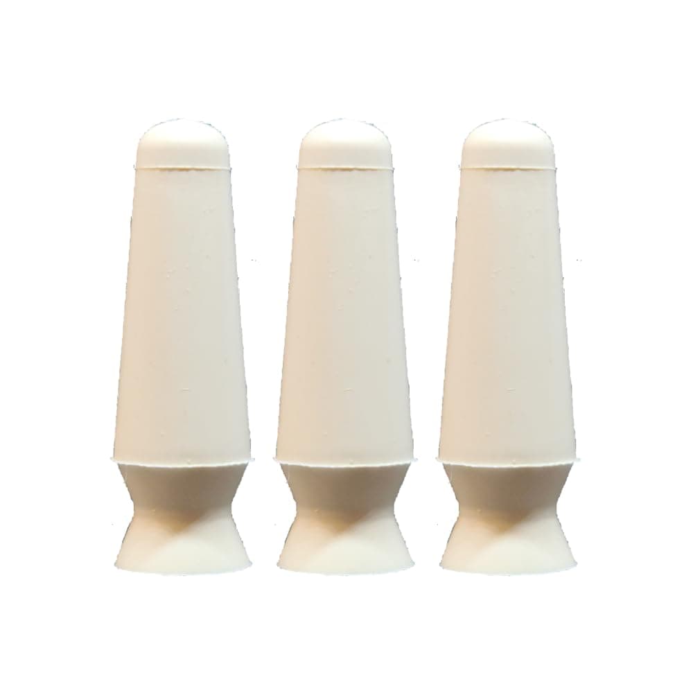 DMV Inserts and Removes Scleral Contact Lenses Handler and Prosthetic Eyes (Dark Blue, White, Large) - Pack of 3