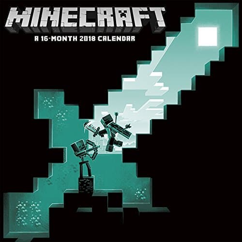 Minecraft 2018 Wall Calendar Calendar – Wall Calendar, August 1, 2017