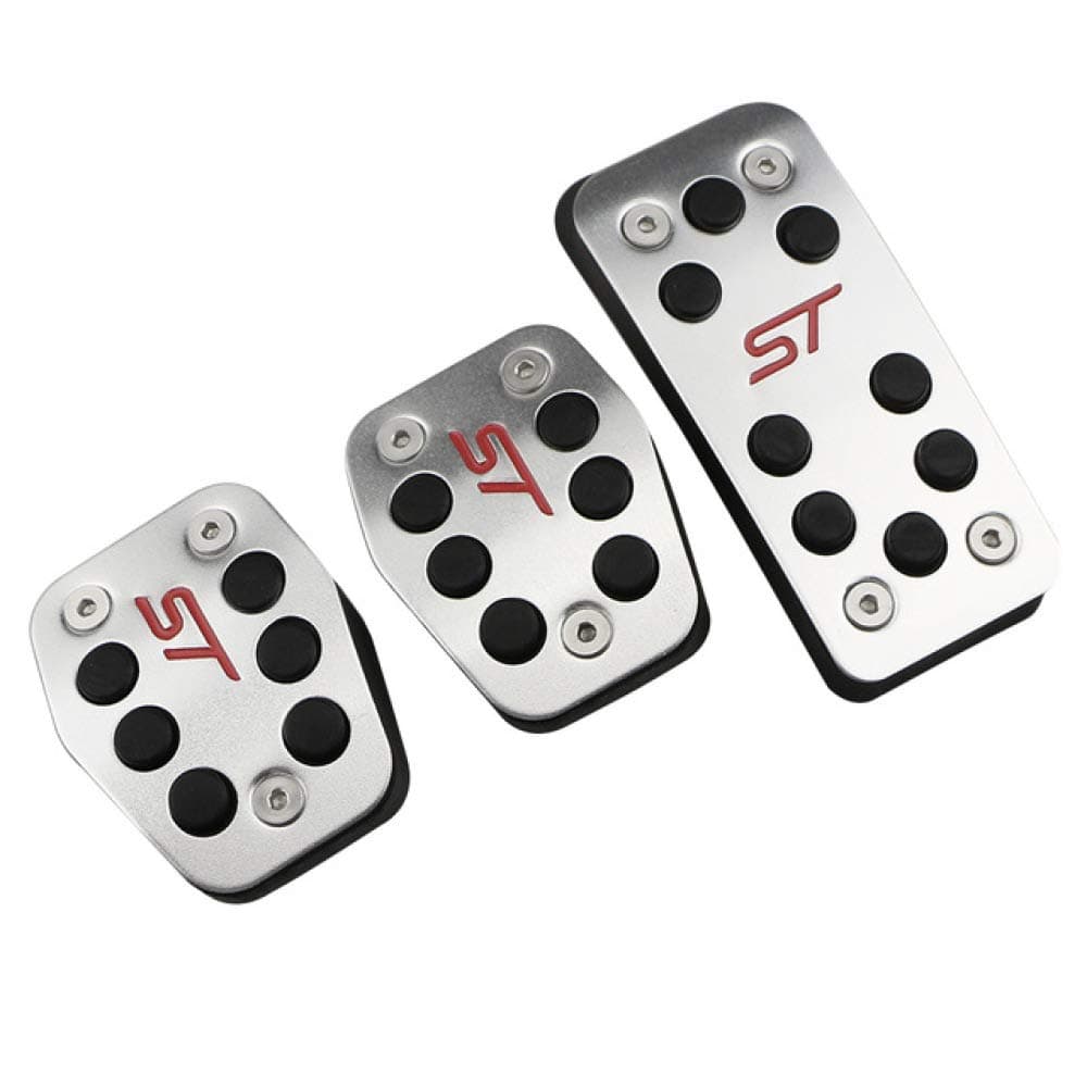 Car Pedal Cover Anti-Slip Gas Pedal Brake Pedal Accessory Fit For Ford Focus 2 3 4 MK2 MK3 MK4 RS ST Kuga Escape