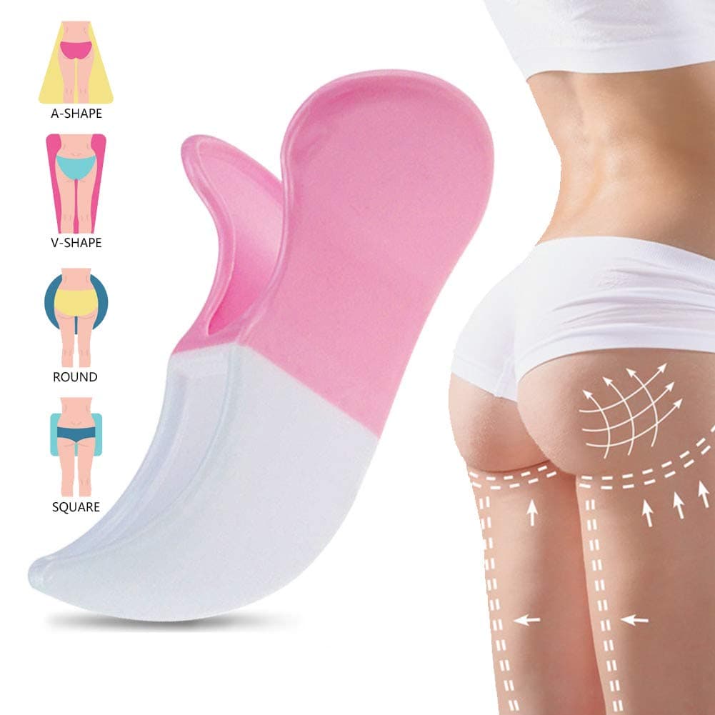 Pelvic Floor Muscle Trainer and Inner Thigh Buttocks Exerciser,Buttocks Bladder Control Device Postpartum Controller Correction Beautifu Hip Exerciser for Women