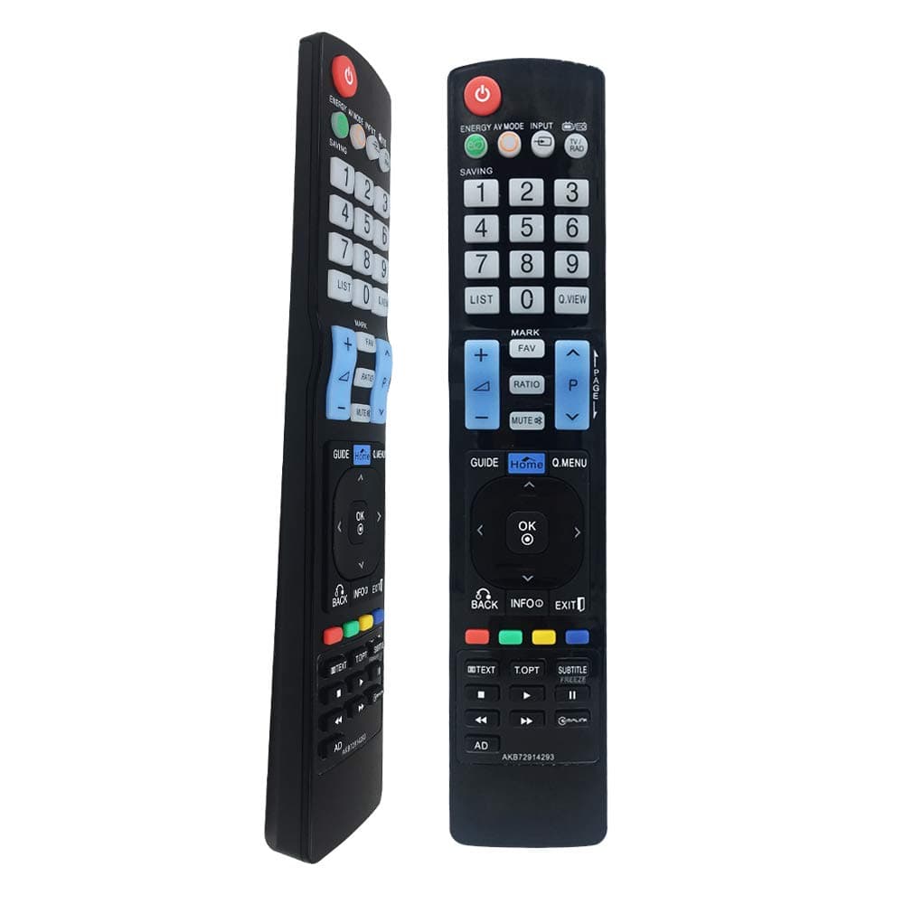 New Replacement LG Remote Control AKB72914293 for LG Smart 3D LCD LED Ultra HD TV 42LW450U 42LW451C 42LW540U 42PT250A-ZA 42PT250K-ZA - No Setup Needed LG Remote Control for TV
