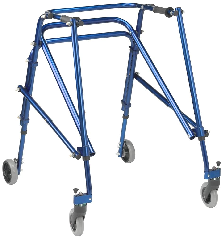 Inspired by Drive Nimbo 2G Lightweight Posterior Walker Knight Blue Large (Pack of 1)
