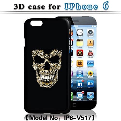 3D Cartoon Flash Effect Hard Cover Case for iPhone 6 4.7 Inch (Ip6-v517)+Gift LCD Screen Protector Shield