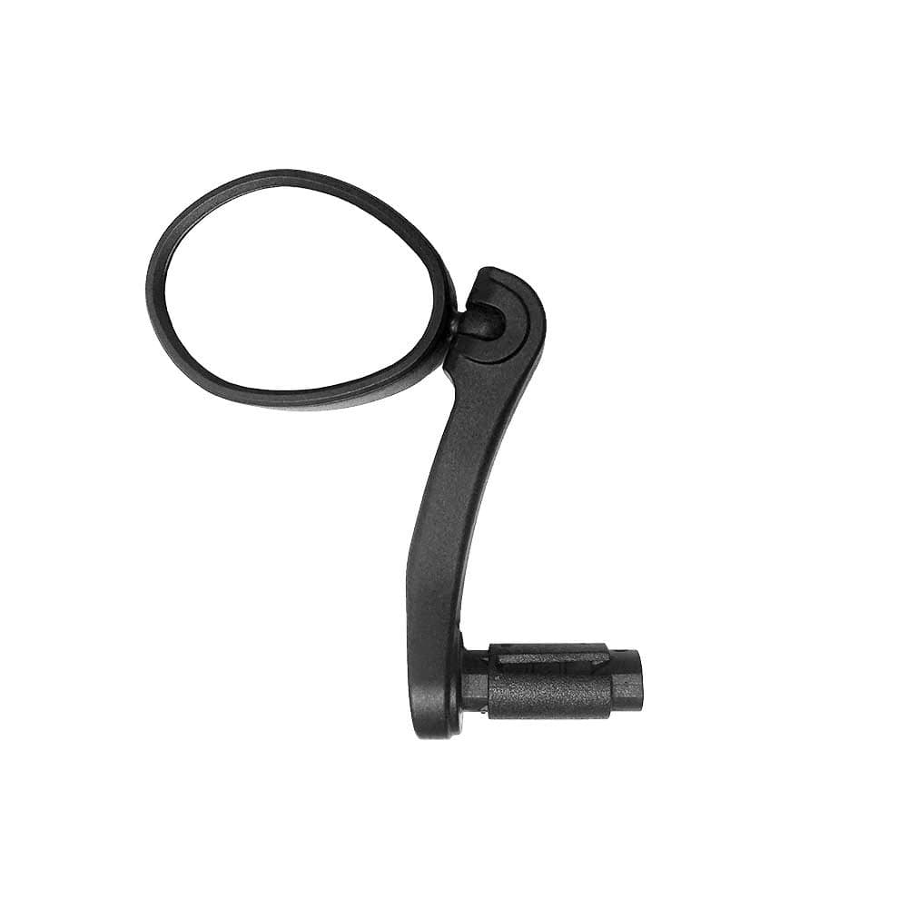 HafnyBar End Bike Mirror, Unbreakable Stainless Steel Lens Bicycle Mirror, Safe Adjustable Rearview Mirror, Cycle Mirror, E-bike Mirror, HF-M854-FR04 (Stainless Steel Lens)