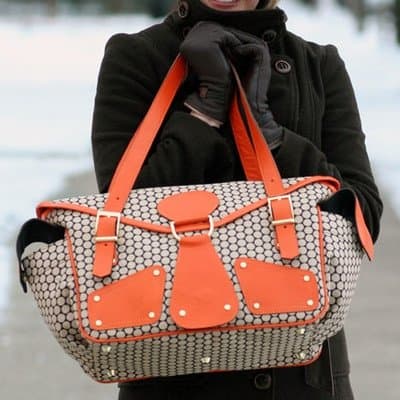 Maria Tote Diaper Bag Color: Red Pepper