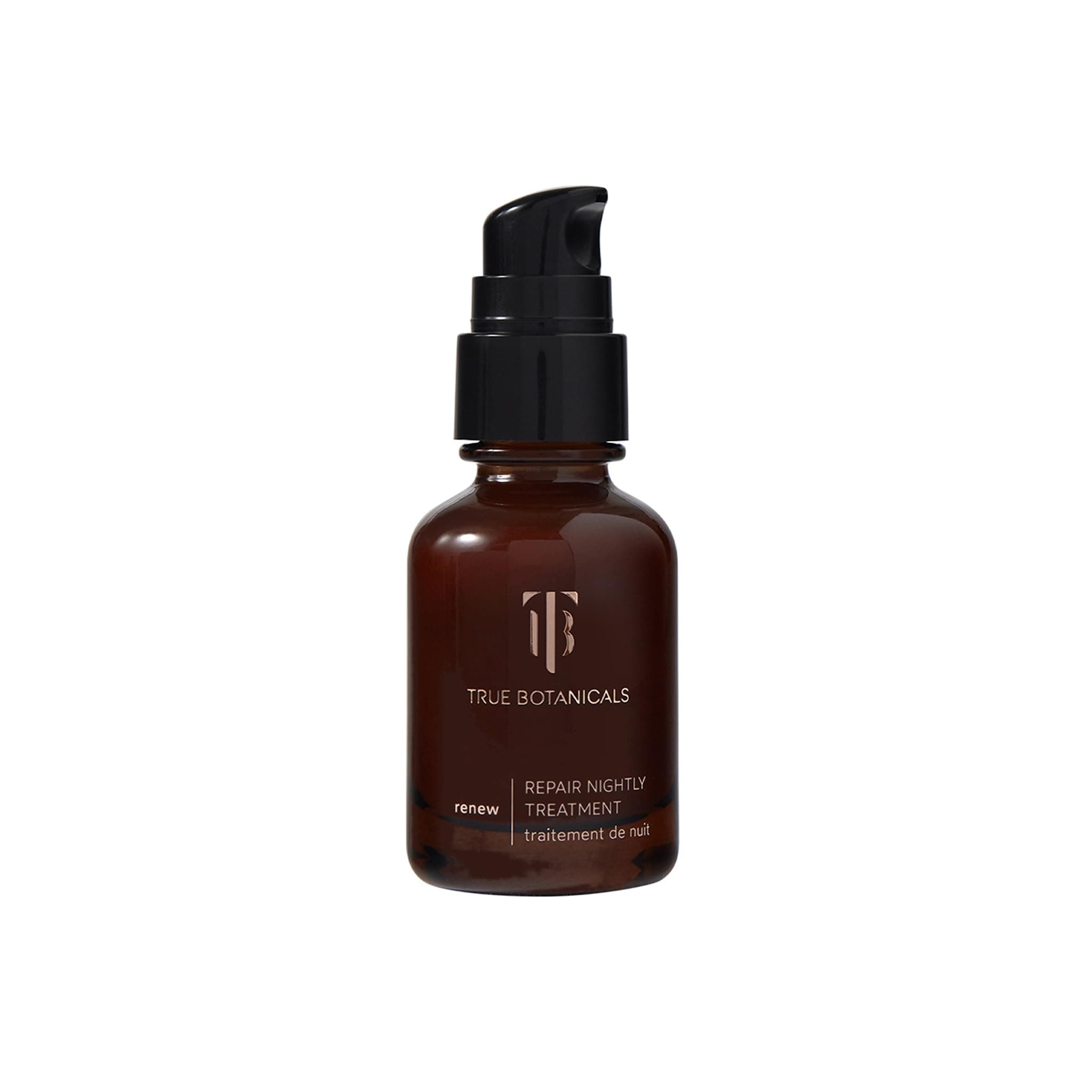 True Botanicals - RENEW Repair Nightly Treatment Serum | Non-Toxic, Cruelty-Free | Nighttime Anti-Aging Serum | Provides Smoother, Firmer, + Plumper Looking Skin | MADE Safe (1 fl oz | 30 ml)