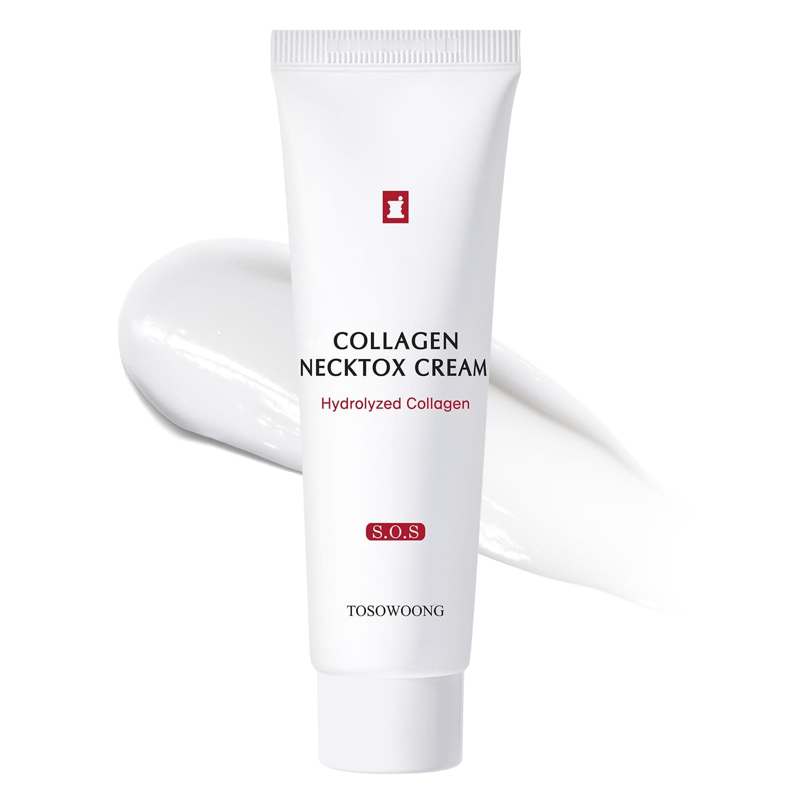 Collagen Necktox Cream with Collagen and Hyaluronic Acid for Neck Firming, Anti-aging, Wrinkles and Tightening, Korean Skin Care, 50ml, 1.69 fl. oz.