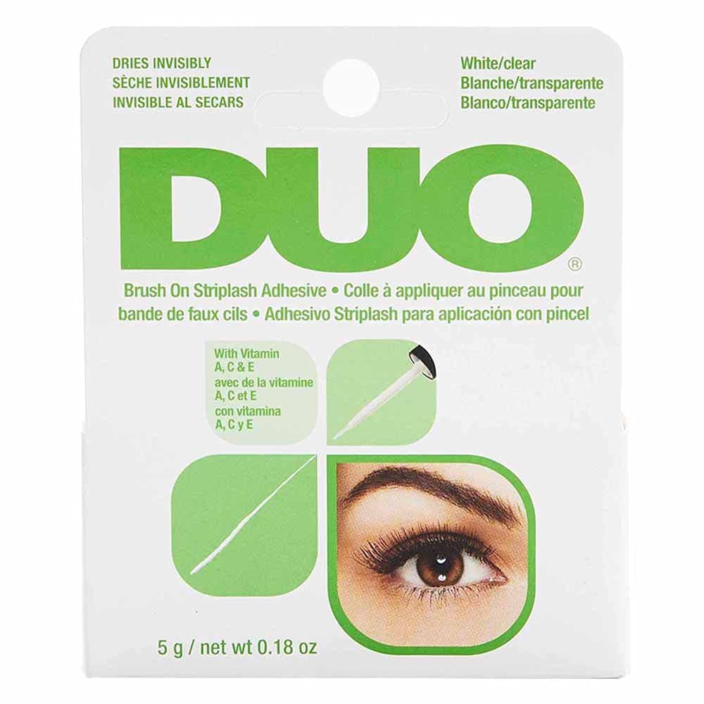 Ardell DUO Brush-On Striplash Adhesive - Clear (5g) (Pack of 1)