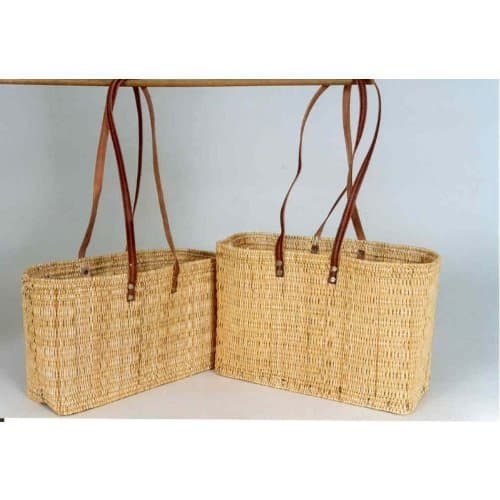 Locker Germany Eelgrass bag of nature with shoulder handle 4 length