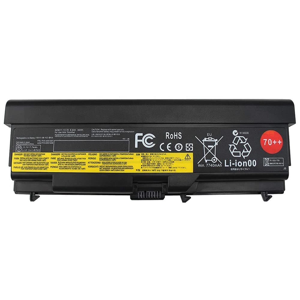 11.1V 94Wh 45N1001 70++ 0A36303 Laptop Battery Replacement for Lenovo Thinkpad T430 T430I T530 T530I W530 L430 L530 45N1000 45N1004 45N1005