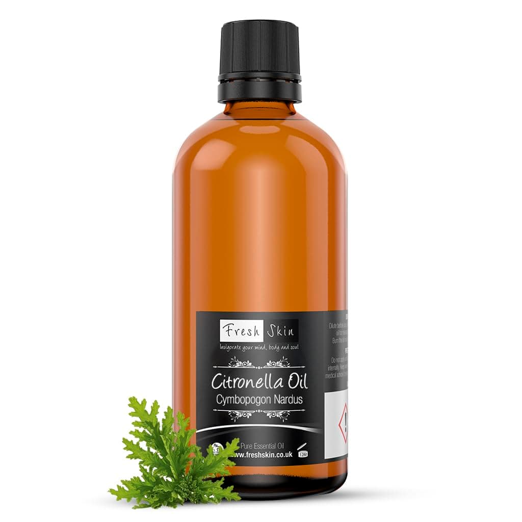 Freshskin Beauty LTD | Citronella Essential Oil - 100ml - 100% Pure & Natural Essential Oils