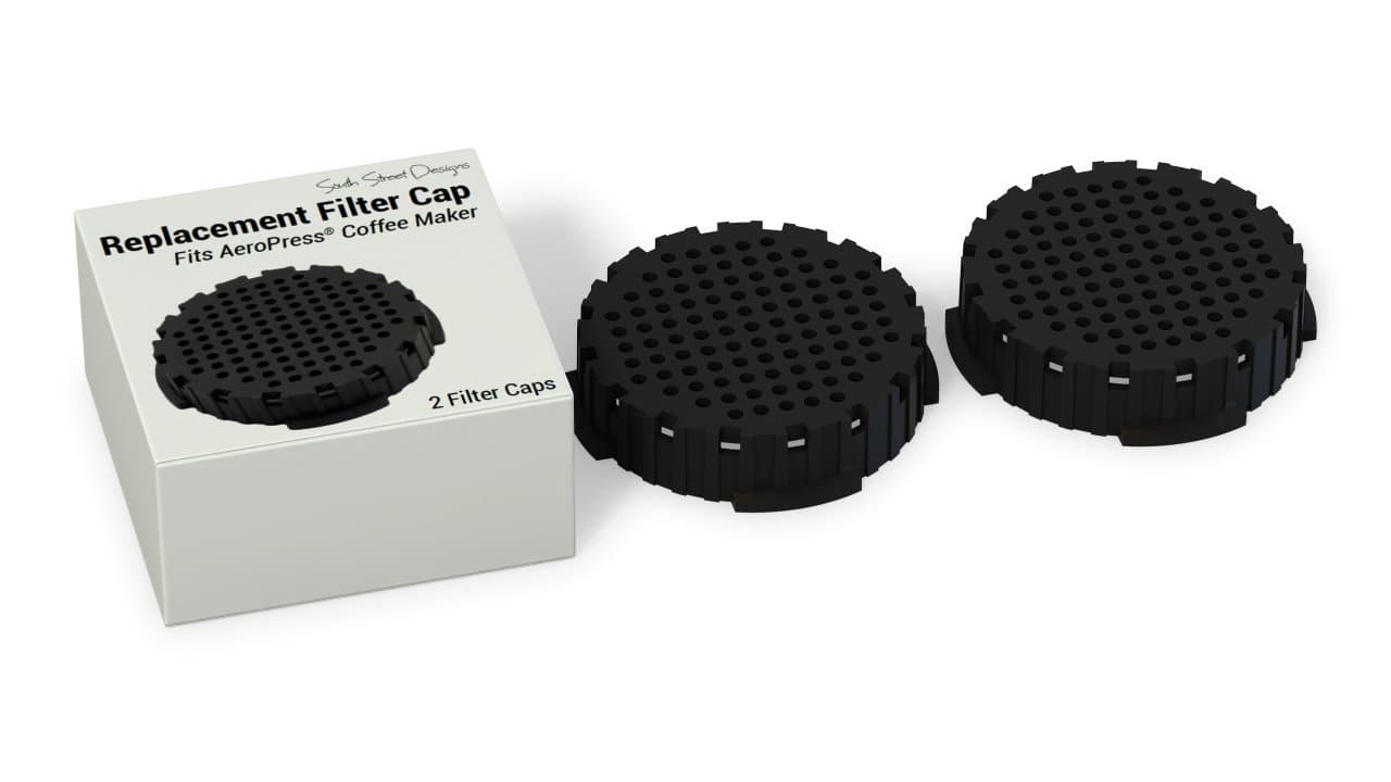 Replacement Aeropress Filter Cap by South Street Designs - Aerobie Aero Press Spare Parts