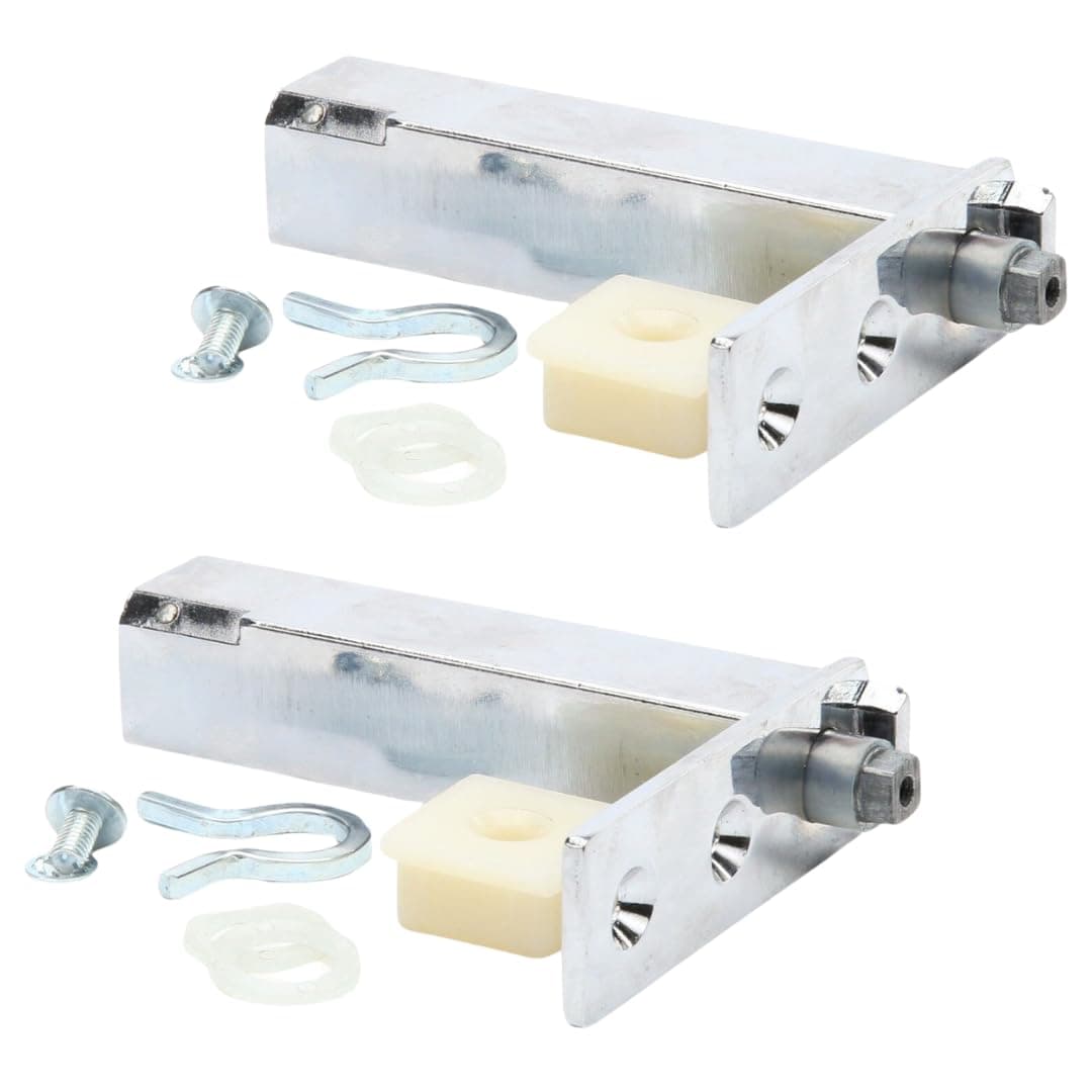 Nibras New True Top Door Hinge Cartridge Fits Both 870837 (Right) & 870838 (Left) Side, Top Left Door Hinge kit, Refrigerator Door Hinges, Heavy Duty Hinges - 2 Pack