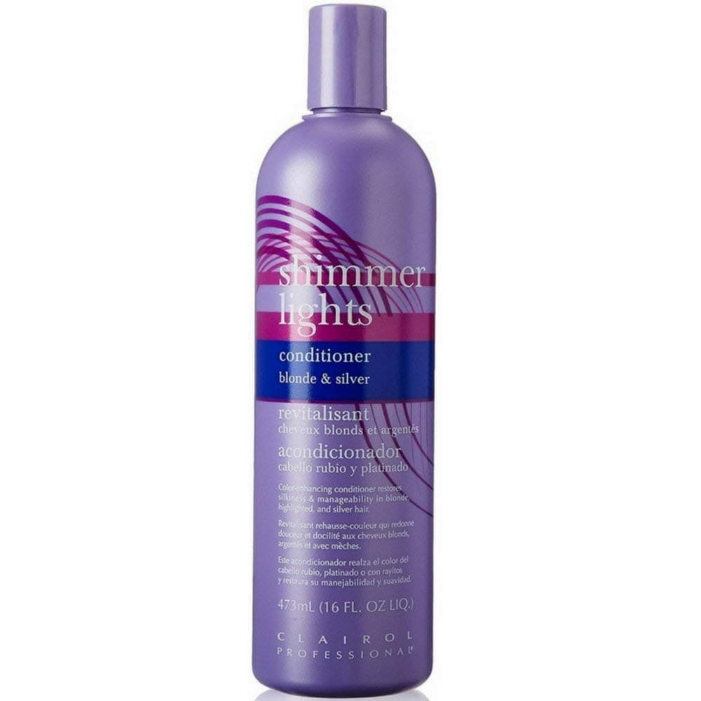 Clairol Professional Shimmer Lights Color Enhancing Conditioner 16 oz ( Pack of 6)