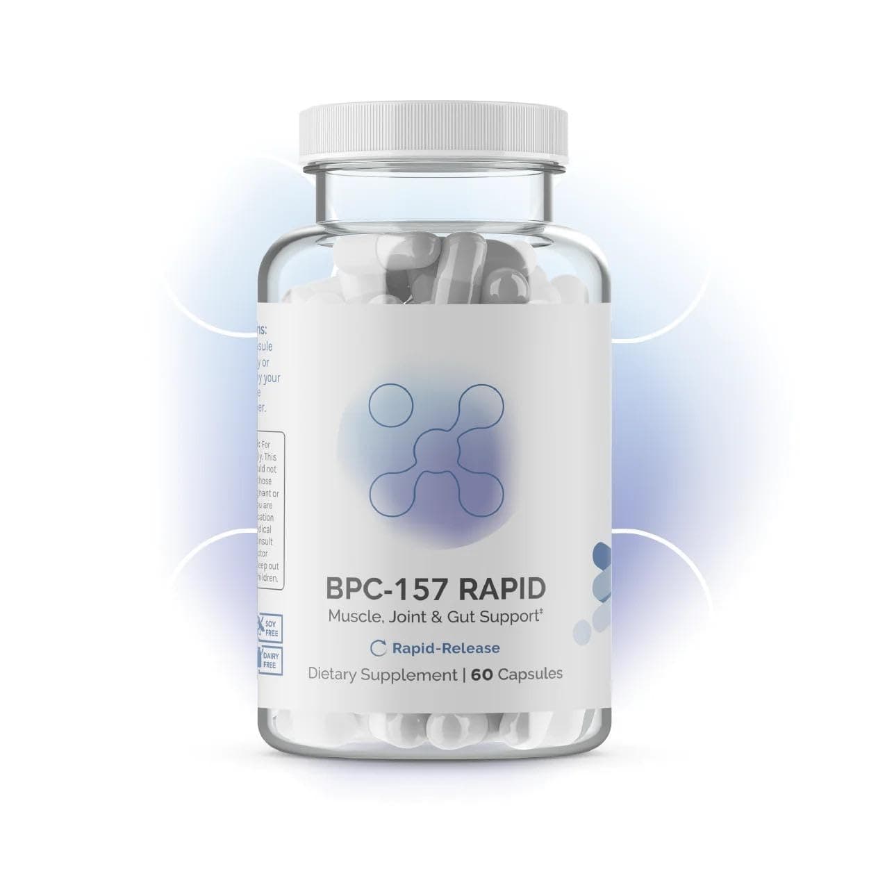 BPC-157 Rapid Pro Muscle, Joint & Gut Support Capsules, Wellness & Recovery, Joint Health, Muscle Strength, 60 Count