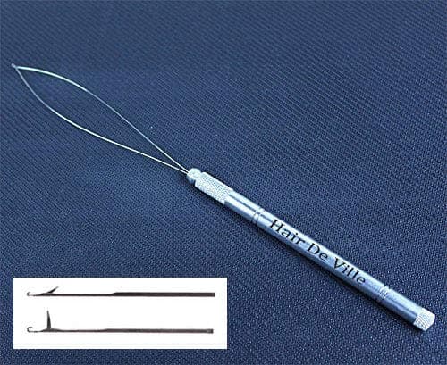 Aluminum Microring Links Bead Loader, Looper and Threader for Hair Extension and Feather Installation tool