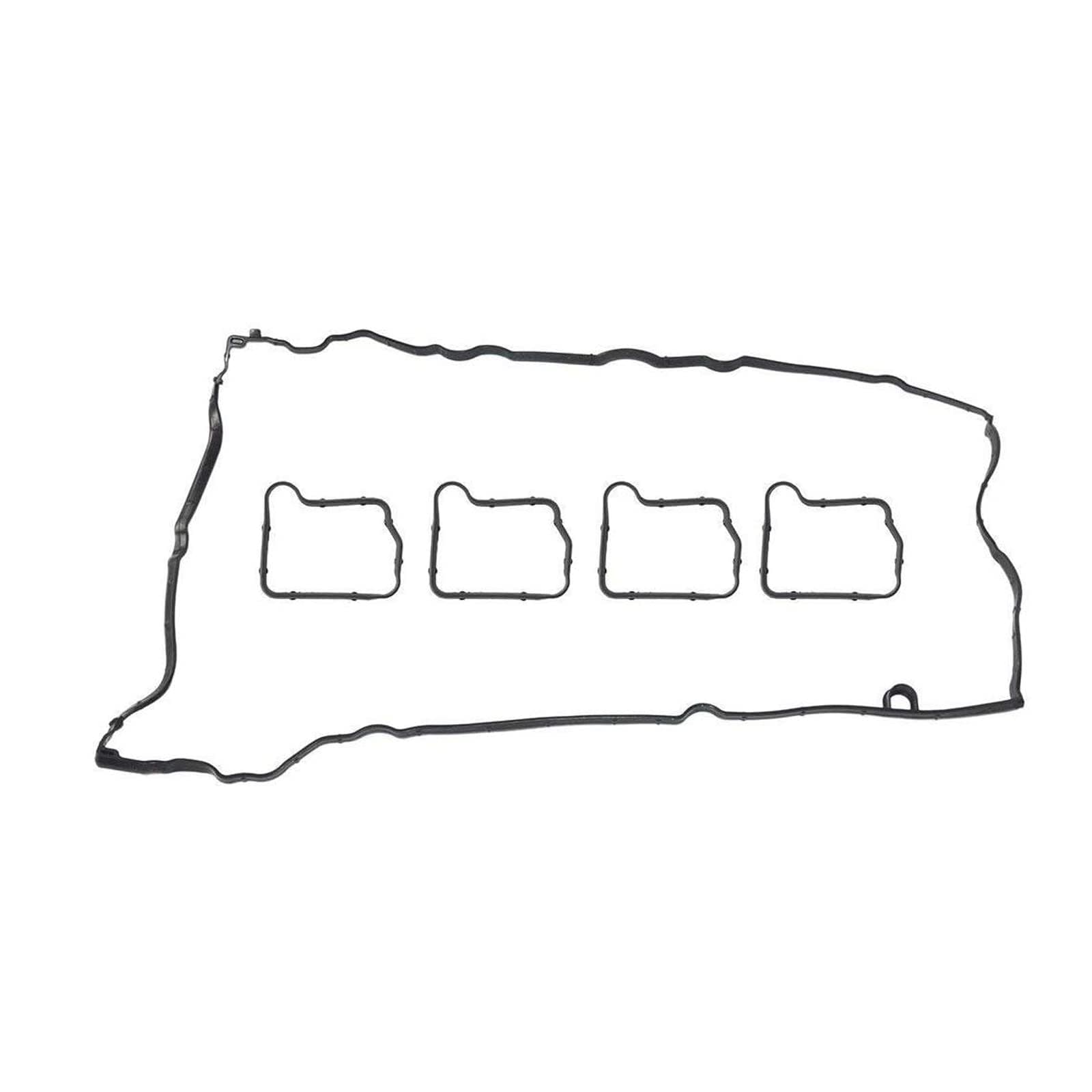 AUCERAMIC 1 Set Valve Cover Gasket Seal Compatible with 2010 2011 2012 2013 2014 2015 2016 Mercedes Benz C180 C200 C250 W204 E200 E250 W212 SLK200 SLK250 R172 1.8L Replace 2710161221 2710161321