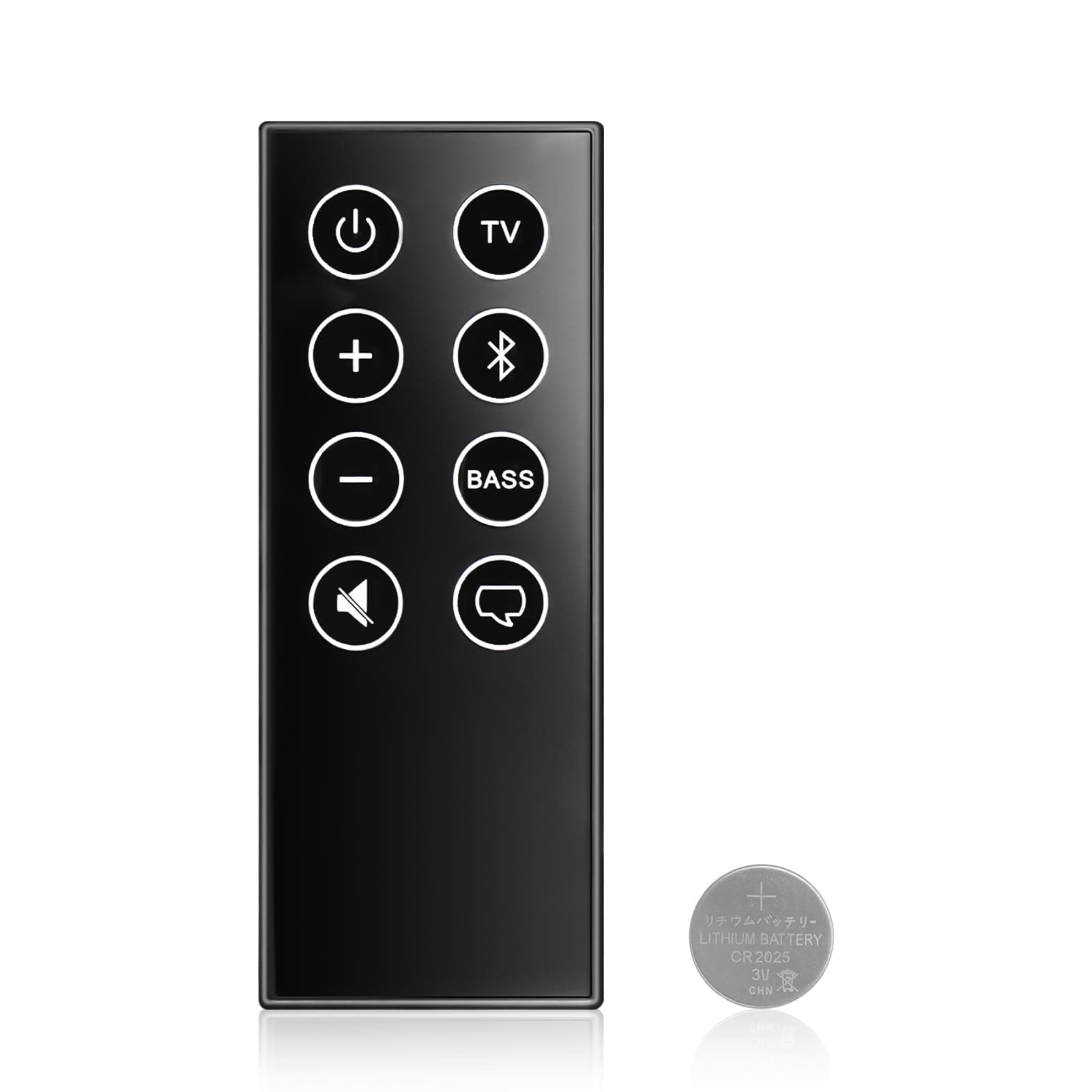 838309-1100 Bose Remote Control Replacement for Bose TV Speaker and Solo Soundbar Series II Only Compatible with Bose Solo 5 10 15 Series II TV Sound System with Battery