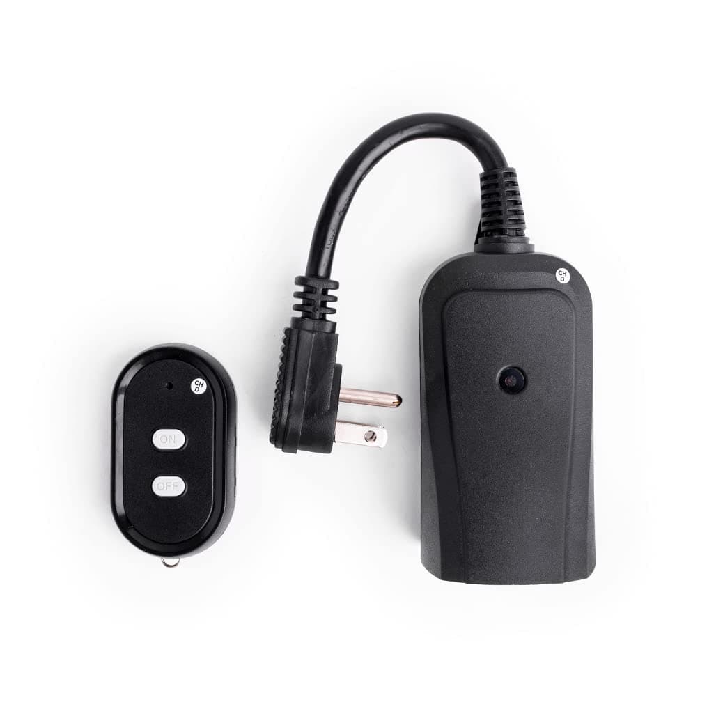 Uninex PS51UPC Indoor Outdoor AC Power Outlet with Wireless Remote Control Switch, UL Listed
