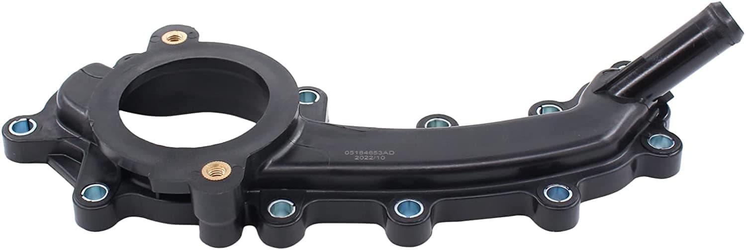MOTOKU Thermostat Housing Crossover Coolant Water Outlet for Chrysler 300 200 Town & Country for Dodge Charger Challenger Durango for Ram 1500 for Jeep Grand Cherokee