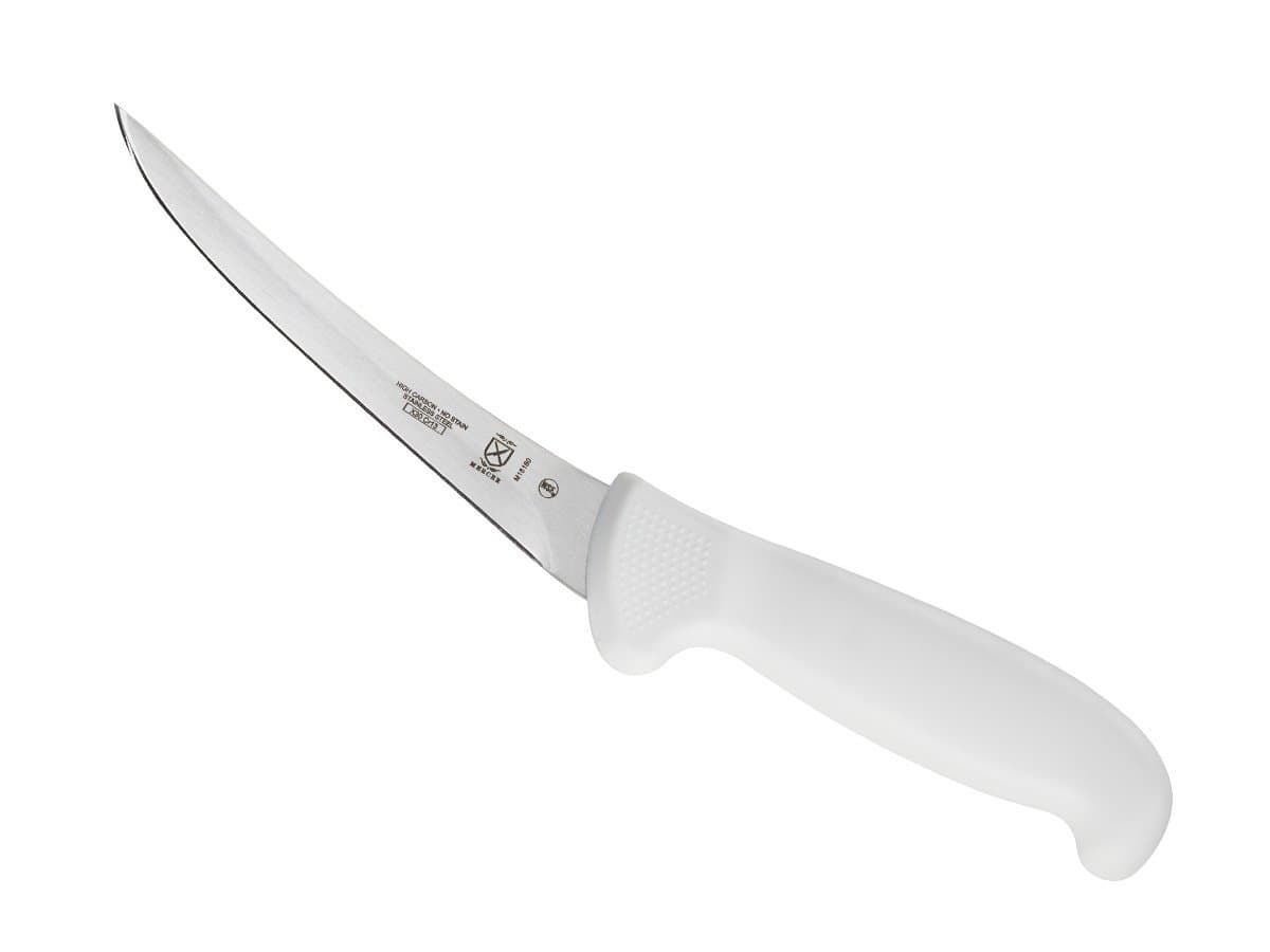 Mercer Culinary Ultimate White, 6 inches/15.24 cm Curved Boning Knife