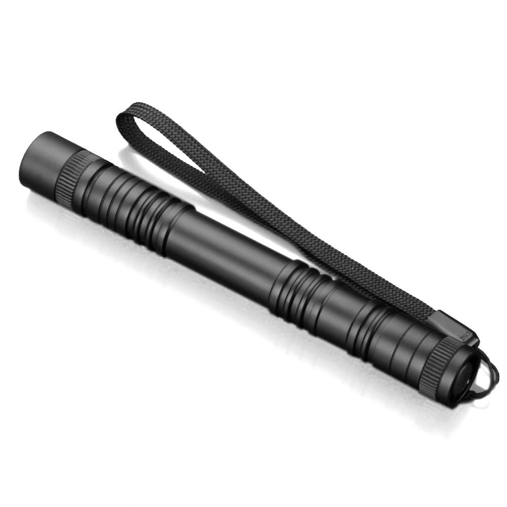 Mini Portable LED Flashlight Cree XPE R3 120lm Pocket Torch Light with Hand Wrist Strap Rope Torch Light 120lm (13.5cm.=5.13in.)