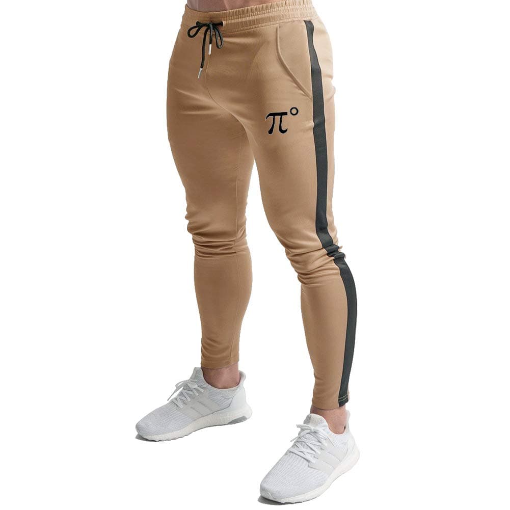 PIDOGYMMen's Slim Striped Jogger Pants,Tapered Sweatpants for Training,Running,Workout