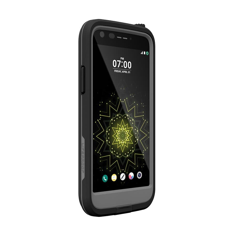 Lifeproof FRĒ SERIES Waterproof Case for LG G5 - Retail Packaging - BLACK