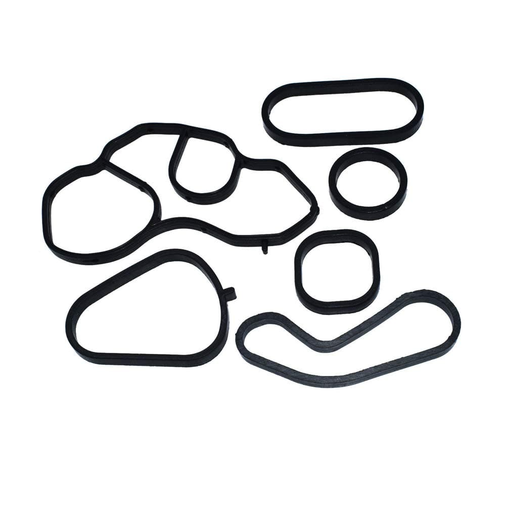Ensun Oil Filter Housing Gasket Set 11428643758 and Oil Cooler Seal Set 11428643747 Replacement for Mini Cooper
