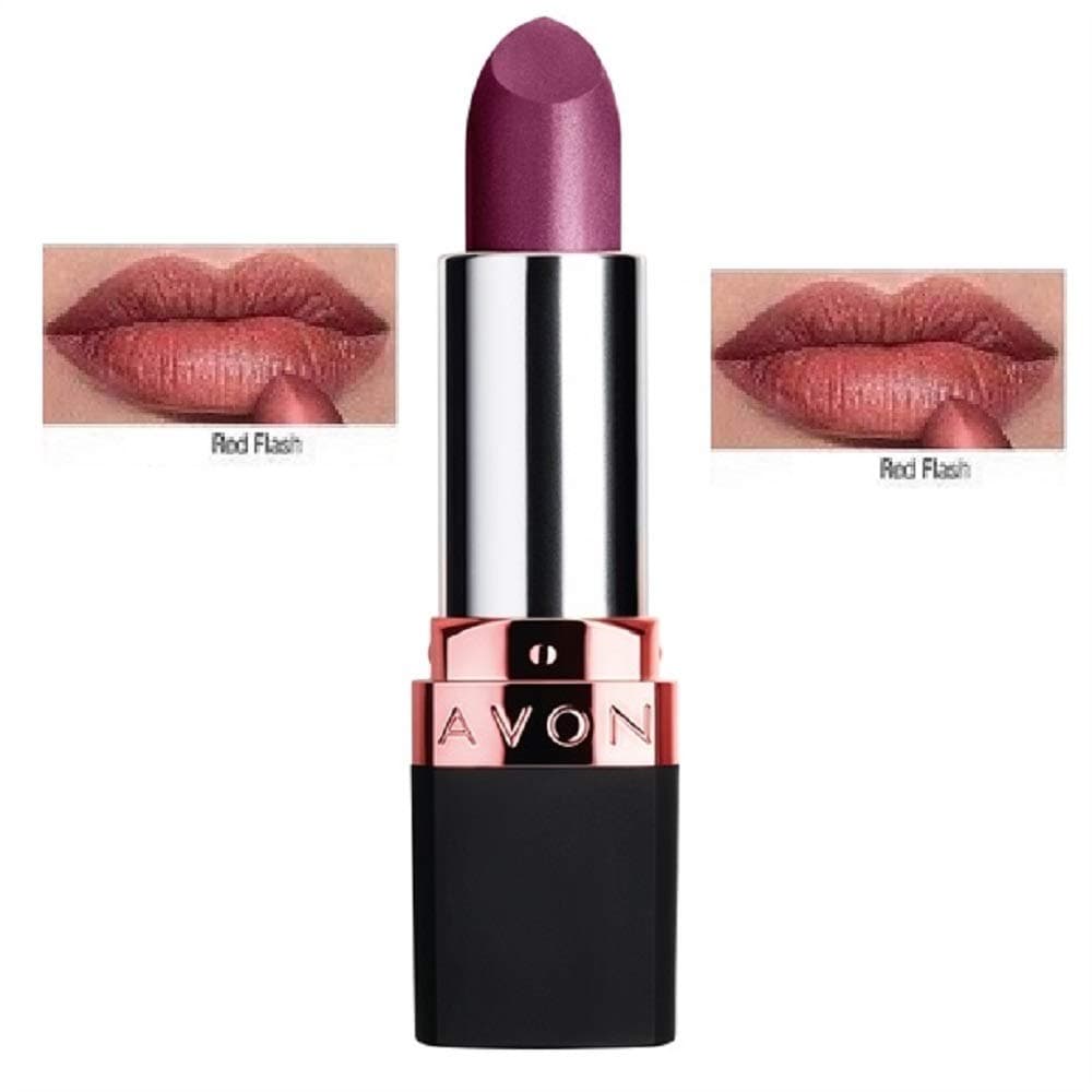True Luminous Velvet Lipstick - Red Flash - by Avon