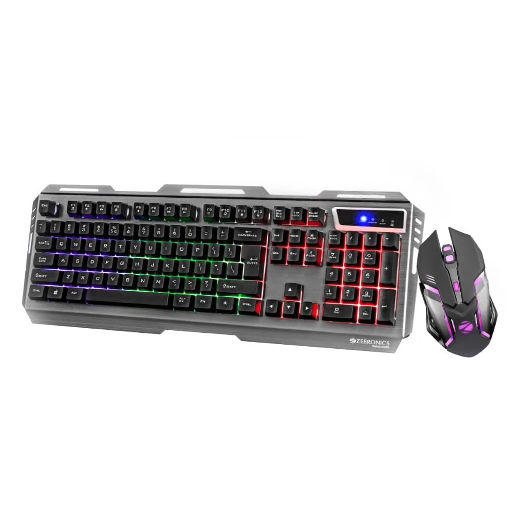 Shenlin Zebronics Zeb-Transformer Gaming Keyboard And Mouse Combo (Usb, Braided Cable)