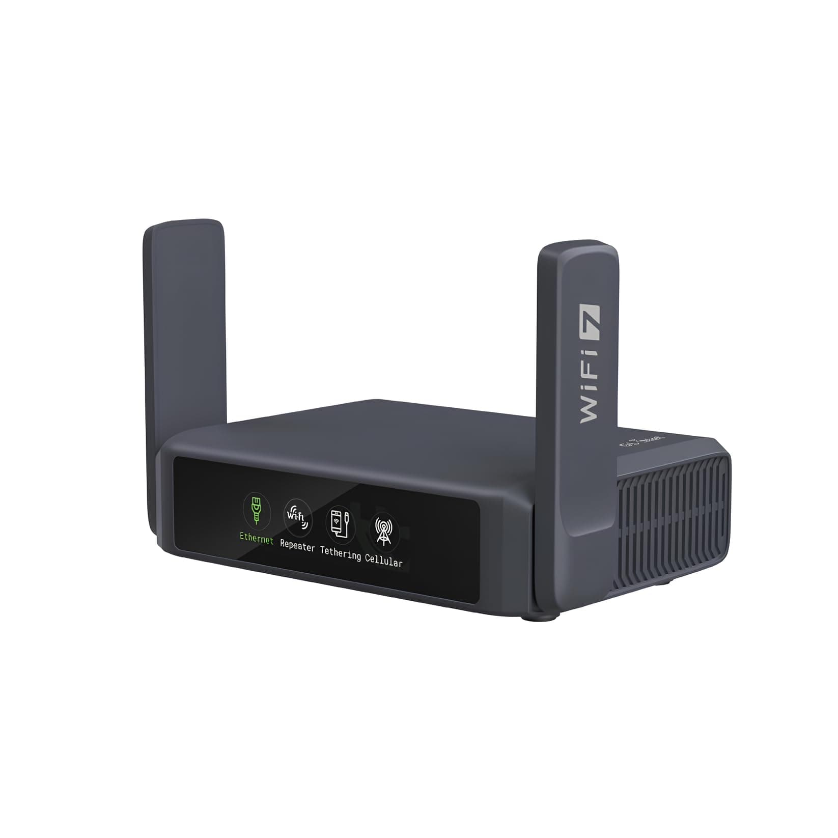 GL.iNet GL-BE3600 (Slate 7) Portable Travel Routers, Gigabit Wi-Fi 7 Dual Band Pocket, OpenVPN and Wireguard Compatible for Public Networks and Hotels, Beginning/Cruising/RV/Airplane Friendly