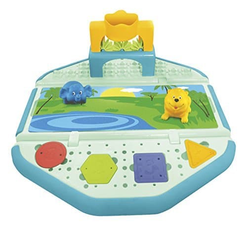 Tubby Table Bathtub Activity Hub with Zoo Mat and Toys by Tubby Table