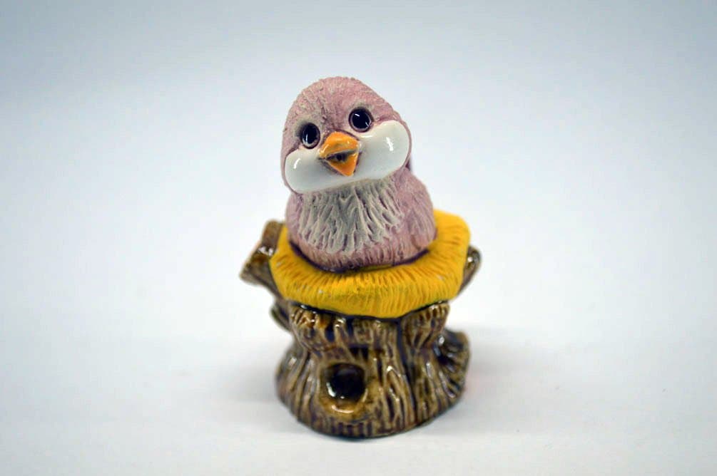 Rinconada 2017 Collection, Small Pink Bird Tweeting, 2.2''H, AR804R