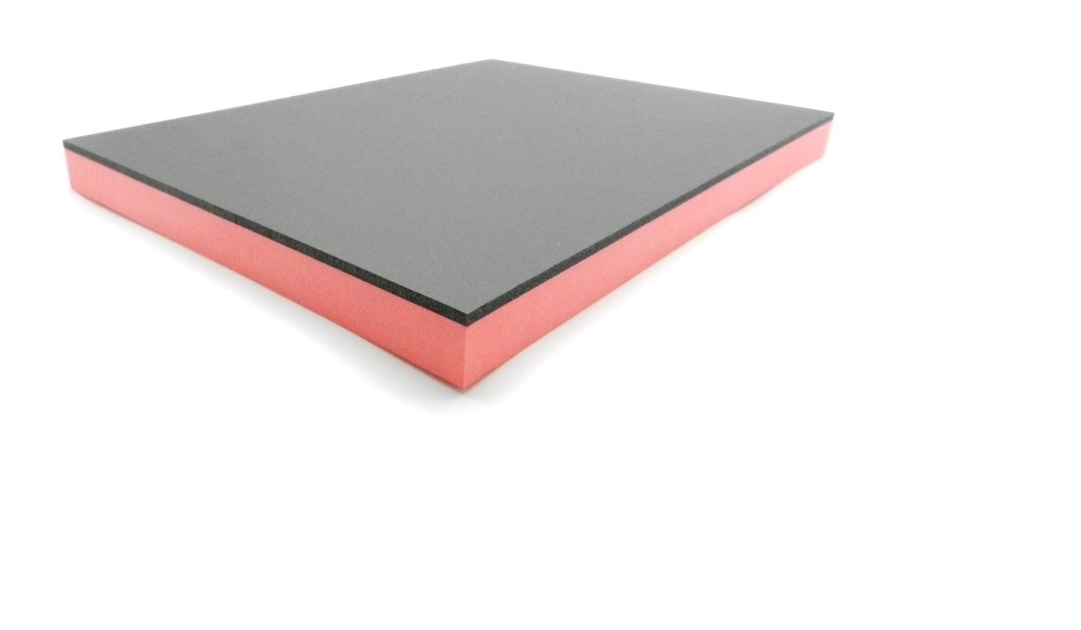 Tool Insert Hard Foam System Insert Foam Insert for Tool Trolley 400 x 500 x 35 mm Black / Red Industrial Quality €72/m2