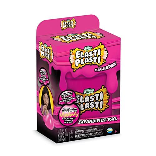 OrbSlimy Elasti Plasti Magnapink| Kids Putty Slime Blow Giant Bubbles | Expands 100x Size