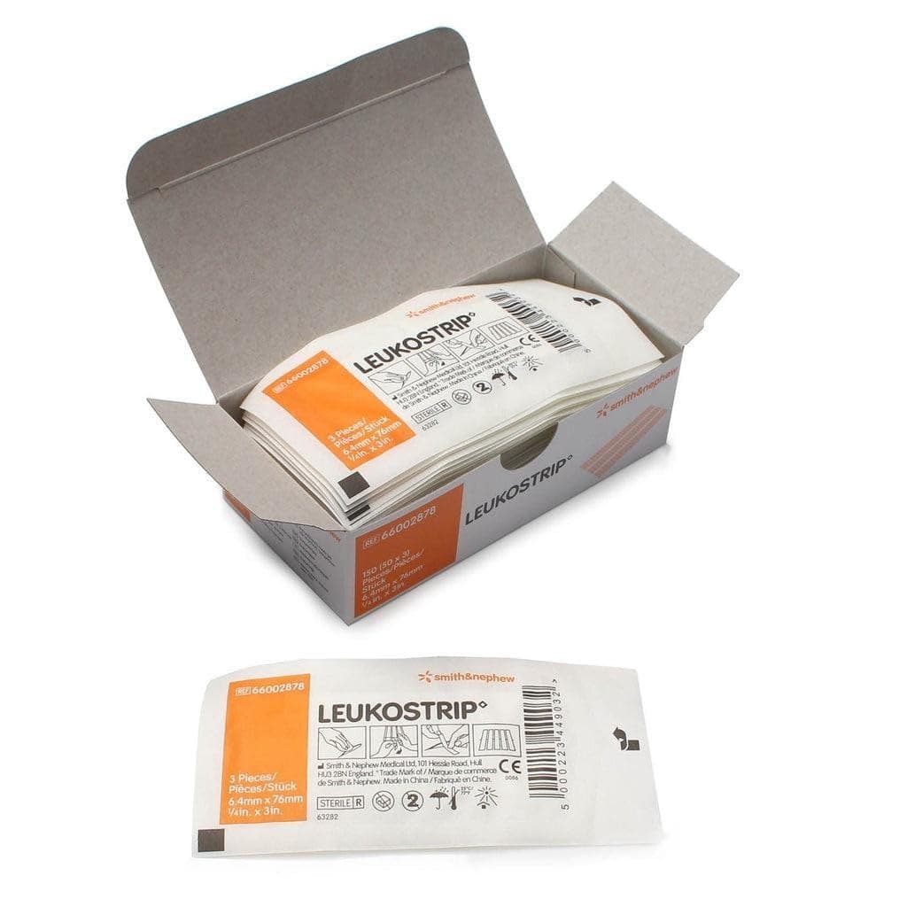 Leukostrip Adhesive Skin Closures 1/4" x 3" 110285 1