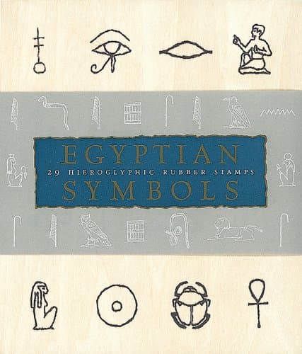 Egyptian Symbols--A Hieroglyphic Stamp Kit Misc. Supplies – September 1, 2000